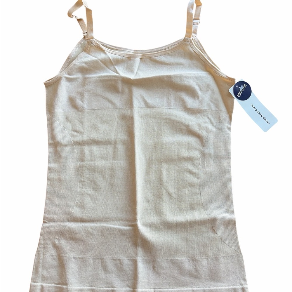 Empetua Shapermint Shapewear Beige Scoop Neck Cami Size Large